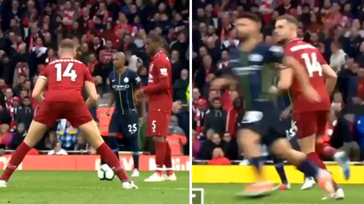 Liverpool Fan's Hilarious Thread About Sergio Aguero Being Scared To Death Of Jordan Henderson