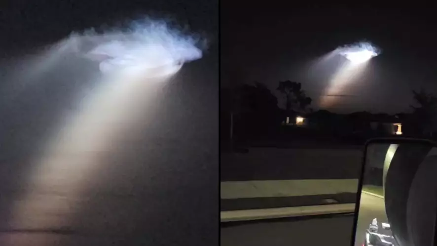 Man Captures Unearthly Moment 'Gates Of Heaven Open' While Sky Was Still Pitch Black