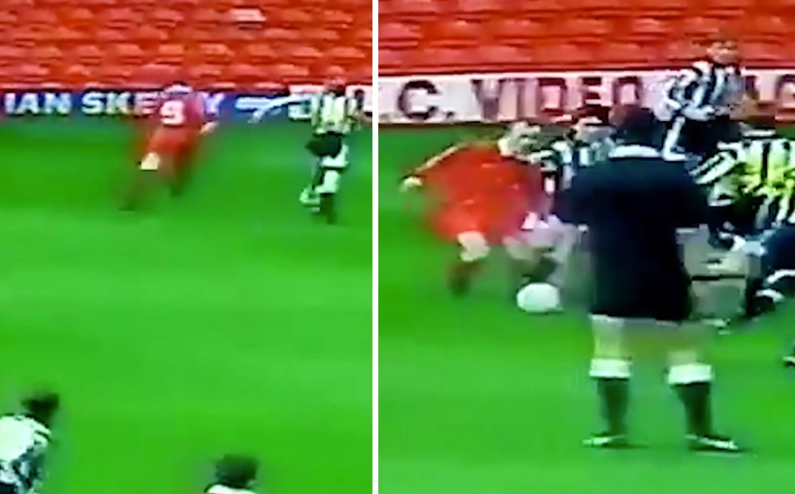 Rare Footage Of A Young Wayne Rooney Scoring An Unbelievable Goal