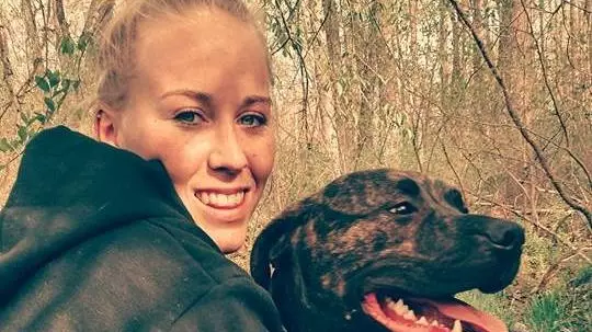American Woman Mauled To Death By Her Two Pitbulls  