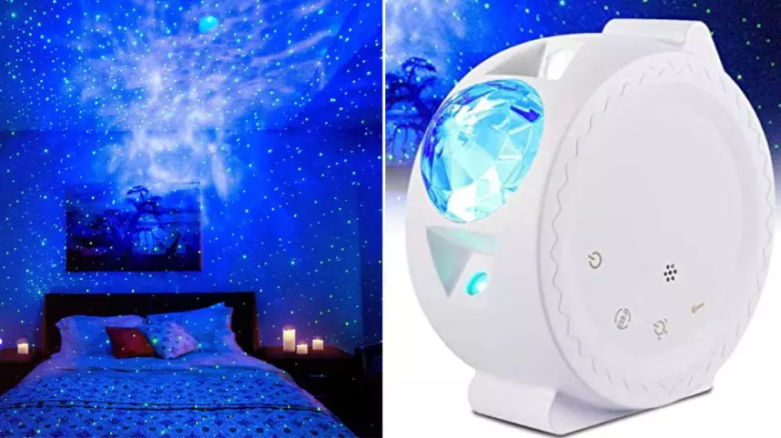 This Stunning Star Projector Lights Up Your Bedroom Like The Night's Sky