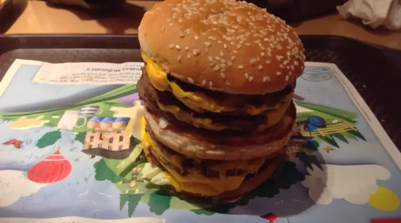 The Monster Mac consists of four Big Macs.