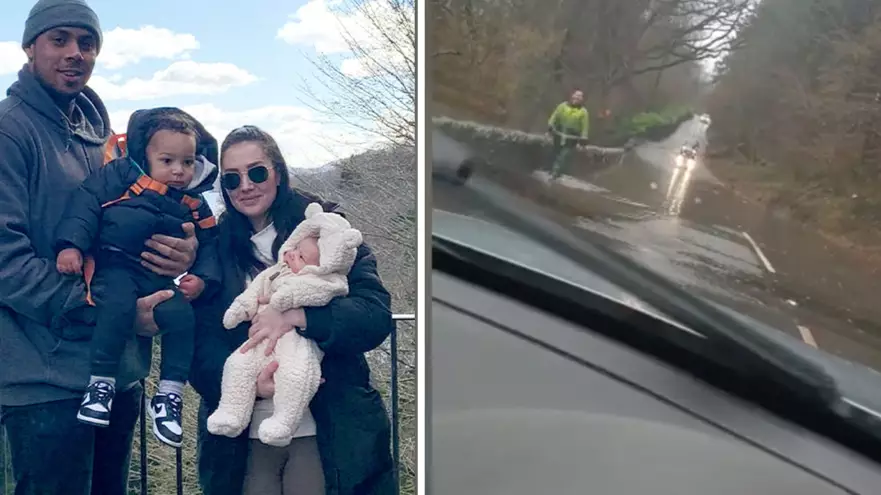 Mum Delivers Her Own Baby At 60mph As Her Partner Drove To The Hospital