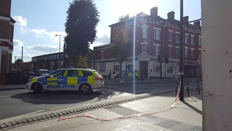 London Ambulance Service said that despite their efforts the man died at the scene.
