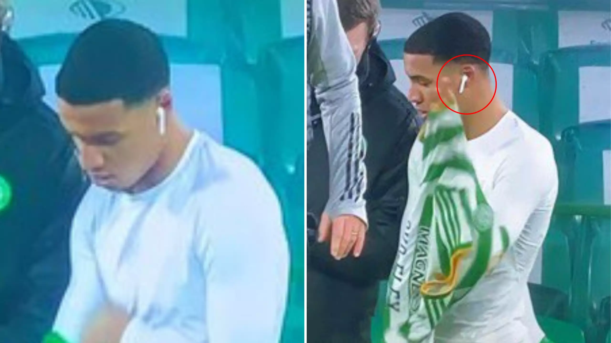 Armstrong Oko-Flex Nearly Makes Celtic Debut With AirPods In His Ears