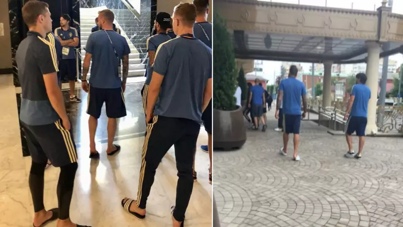 Sweden Players Forced To Evacuate Hotel After 'False Alarm' In The Early Hours 