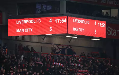 A famous Anfield result. Image: PA