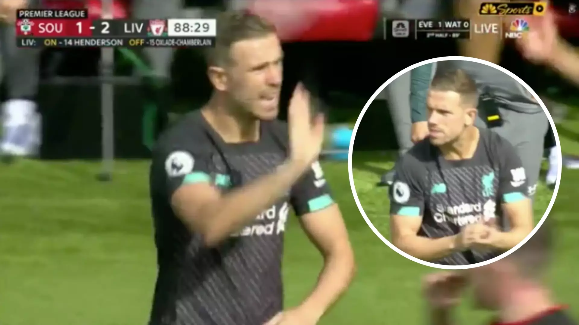 Jordan Henderson Refused To Take The Captain’s Armband From Virgil Van Dijk After Coming On