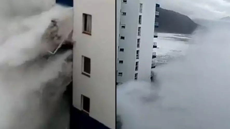 Holidaymakers Evacuated Following Huge Storms In Tenerife