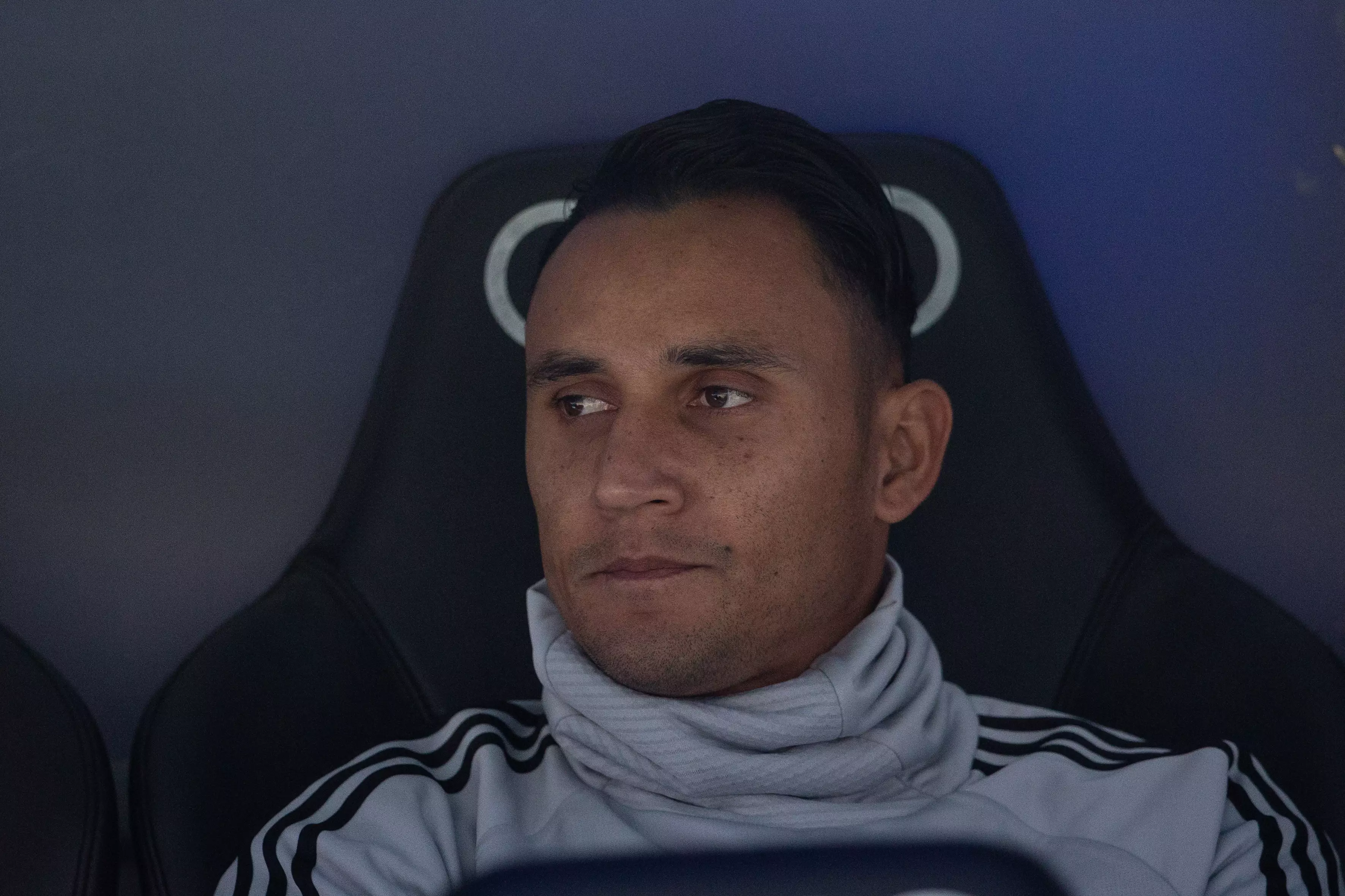 Navas has spent a lot of time on the bench this season. Image: PA Images