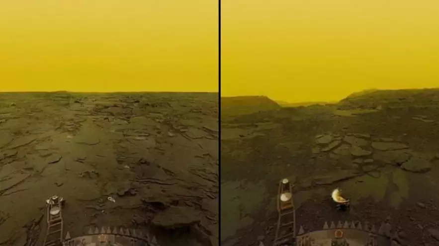 Russians Captured Incredible Photos From The Surface Of Venus Before Lander Melted