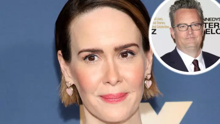 Matthew Perry Once Refused To Kiss Sarah Paulson At A 'Make Out Party'