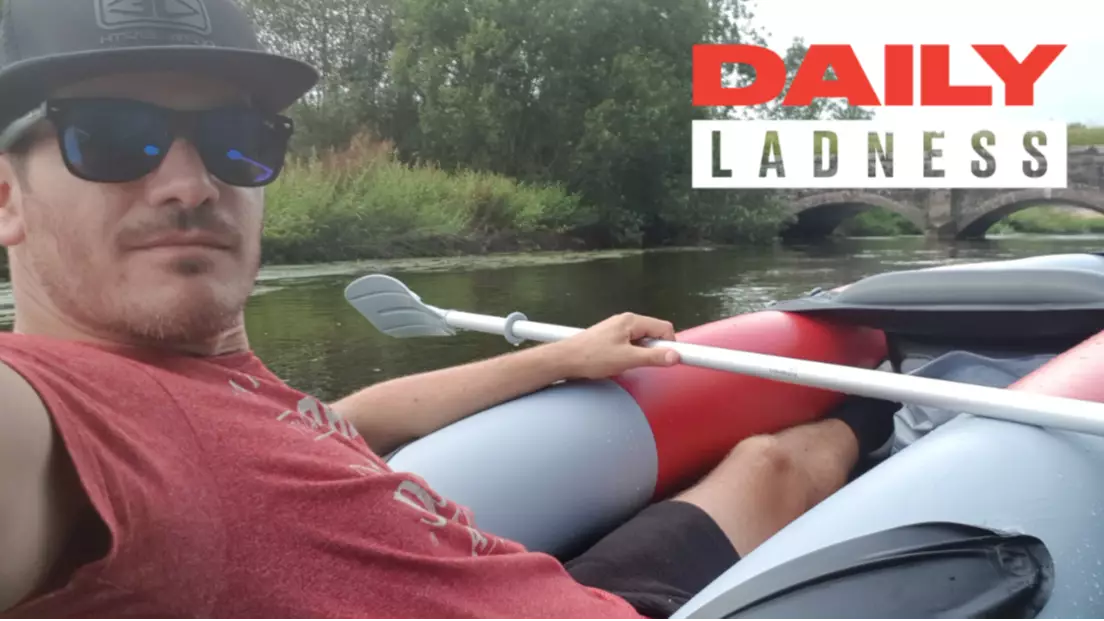 Bloke Sent To Aldi To Get £4 Wine, Comes Home With £40 Inflatable Kayak