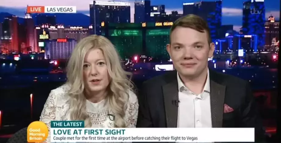 The couple appeared on Good Morning Britain to declare their love for one another.