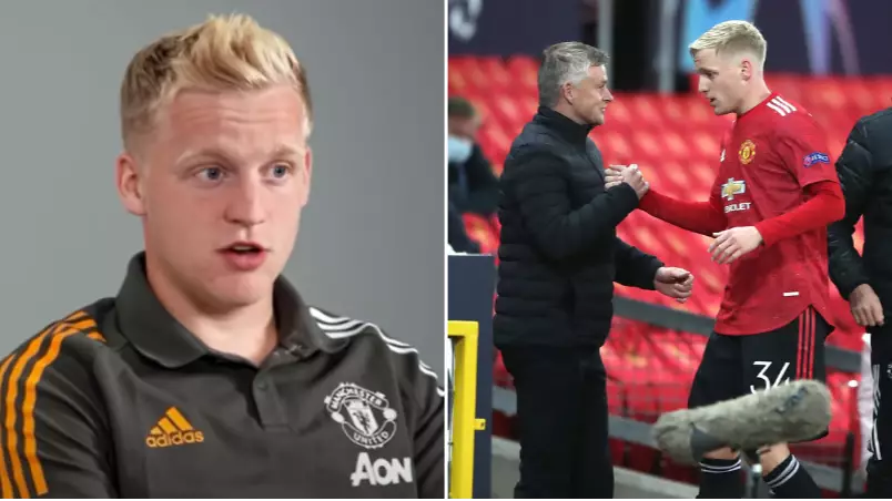 Donny van de Beek Finally Speaks Out On His Lack Of Game-Time At Manchester United