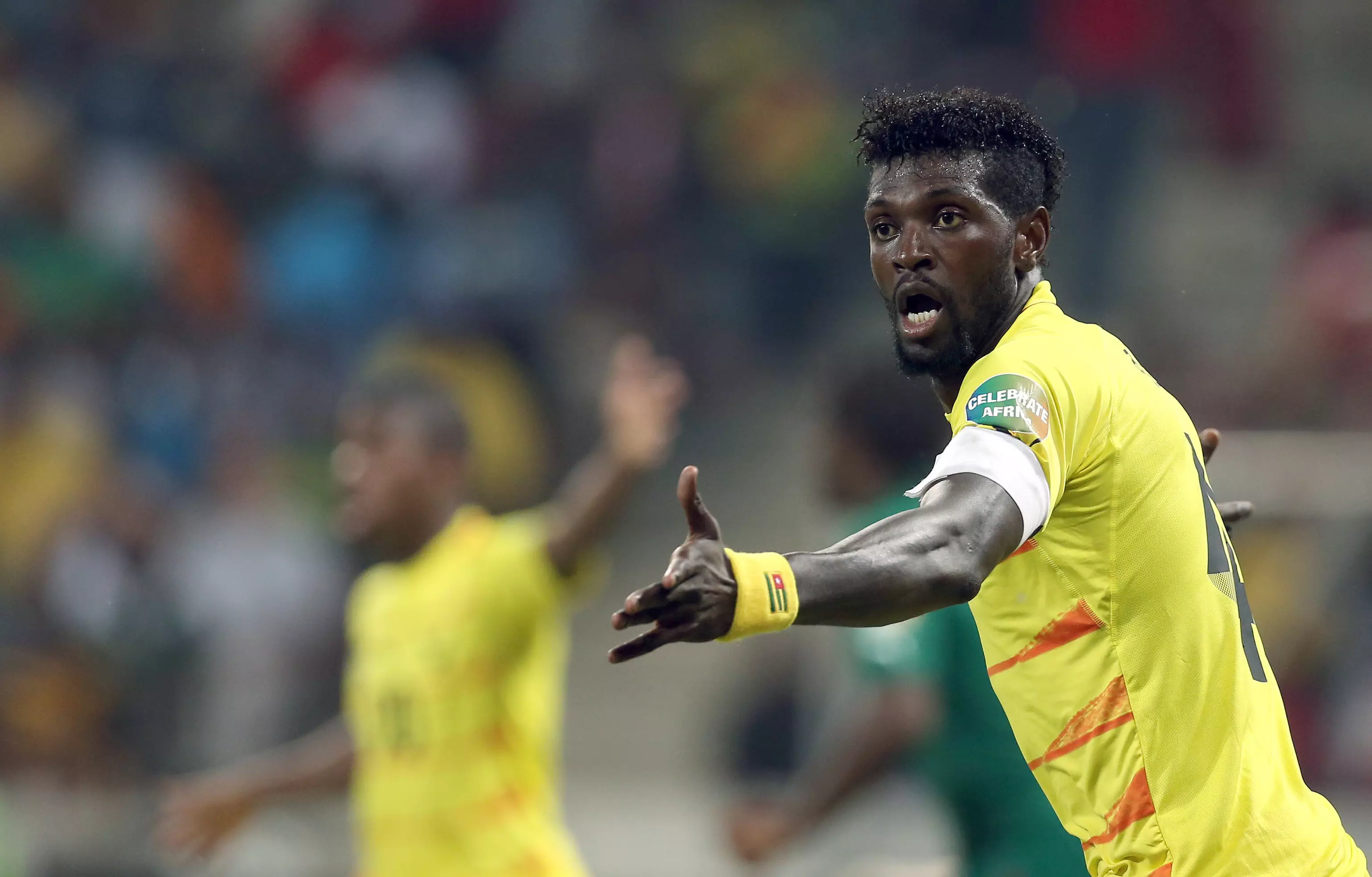 Emmanuel Adebayor Reveals Reason For Odd Togo Squad Number