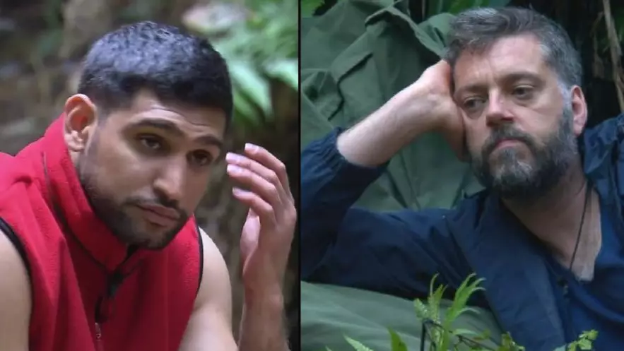People Aren't Happy With Amir Khan's 'Banter' On 'I'm A Celeb'