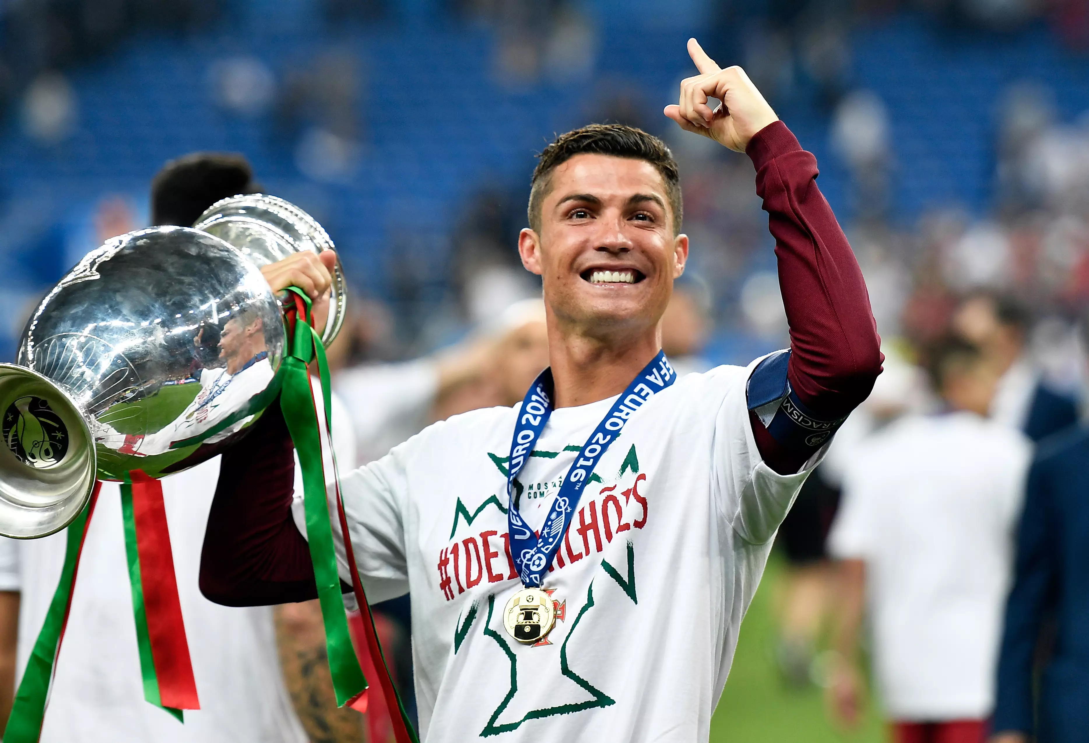 BREAKING: Cristiano Ronaldo Wins The 2016 Ballon d'Or