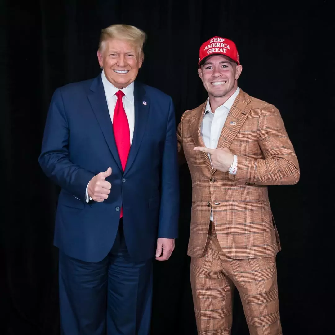 Colby Covington is a massive Donald Trump supporter.