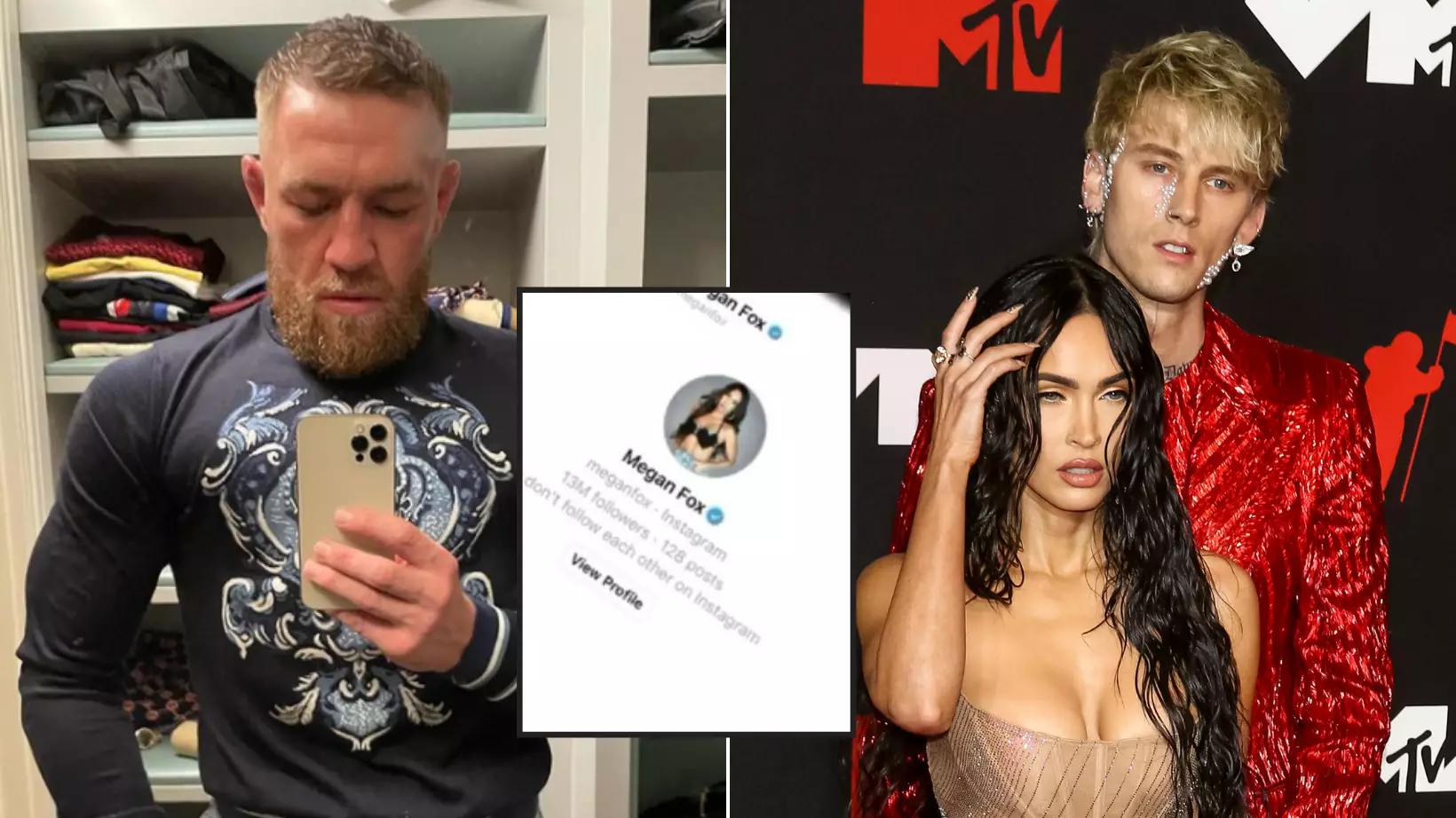 Conor McGregor's 'DMs To Megan Fox' Caused Machine Gun Kelly Incident 