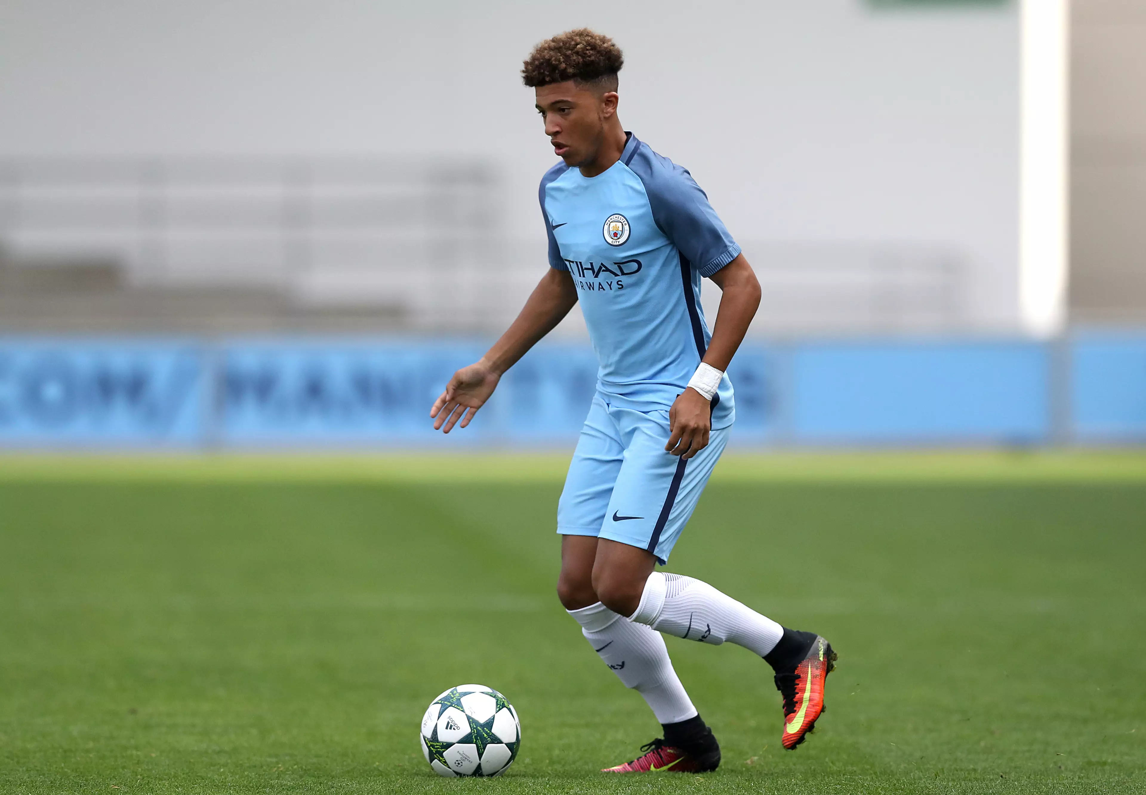 Sancho could have moved to Arsenal when he left City. Image: PA Images