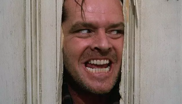 Jack Nicholson plays Jack Torrance in 'The Shining'.
