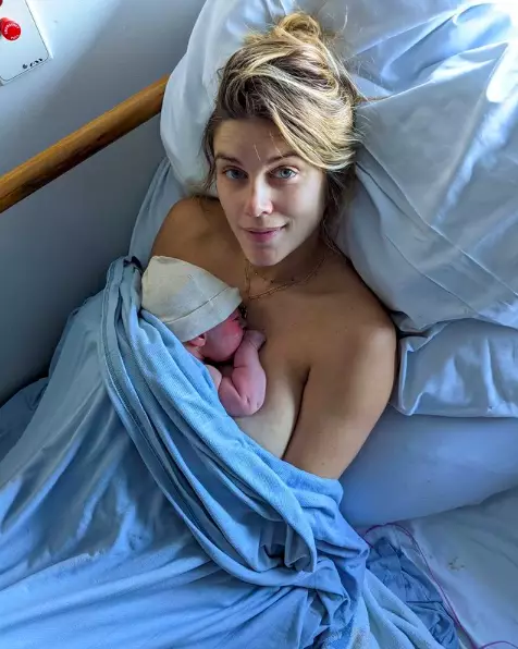 Ashley has been left shocked at trolls criticising her for sharing breastfeeding photos (