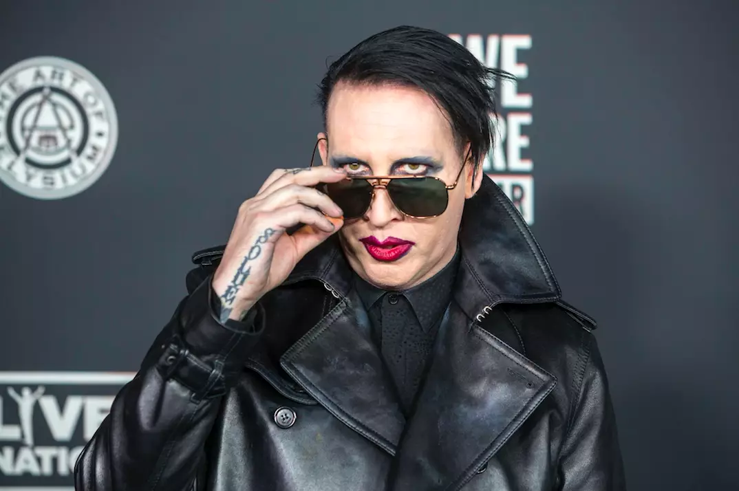 Marilyn Manson made the shocking claims in his autobiography (