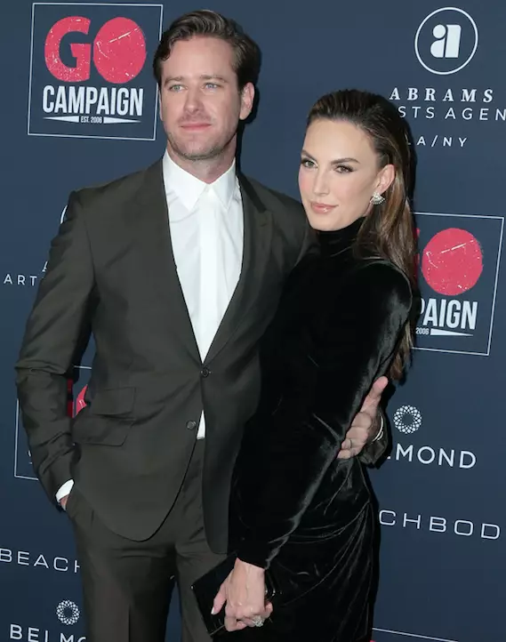 Armie is currently going through a divorce battle with his wife Elizabeth Chambers (