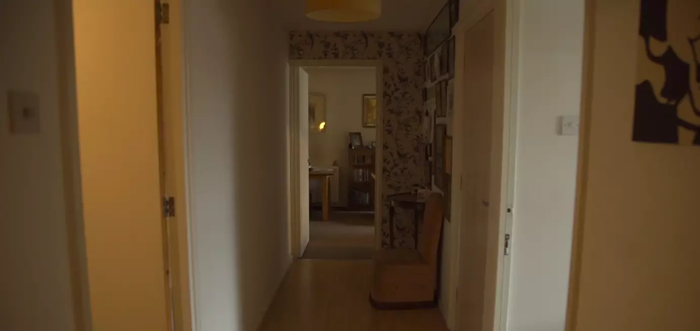 The corridor of the flat.