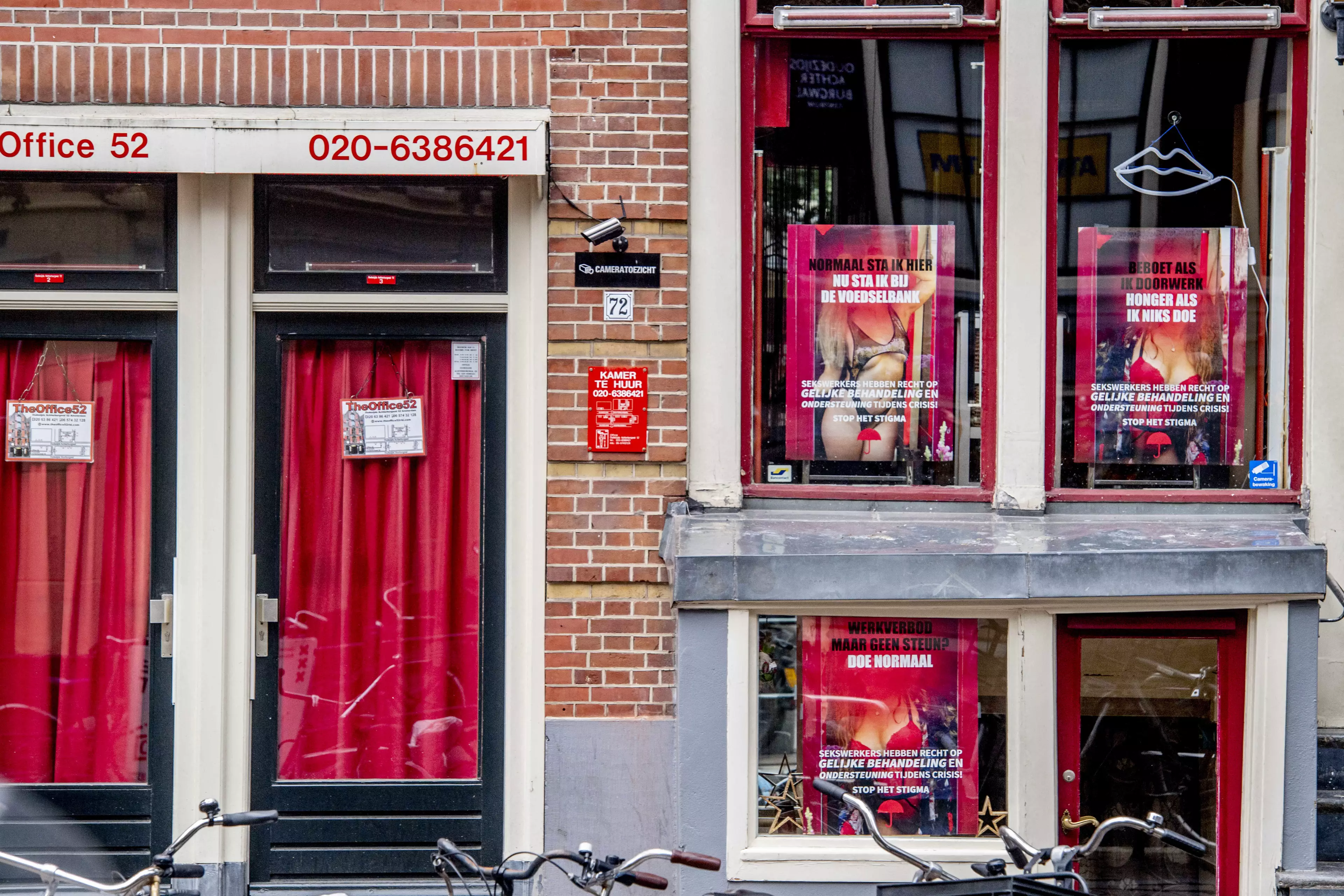 The world famous red light district in Amsterdam is due to reopen for business on Wednesday.