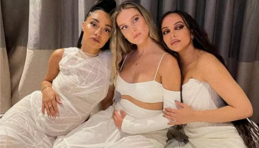 Little Mix's Leigh-Anne, Perrie and Jade at the BRIT Awards 2021 (