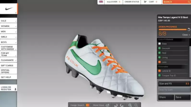 Remembering When You Spent Every Lesson Customising Football Boots On Nike iD