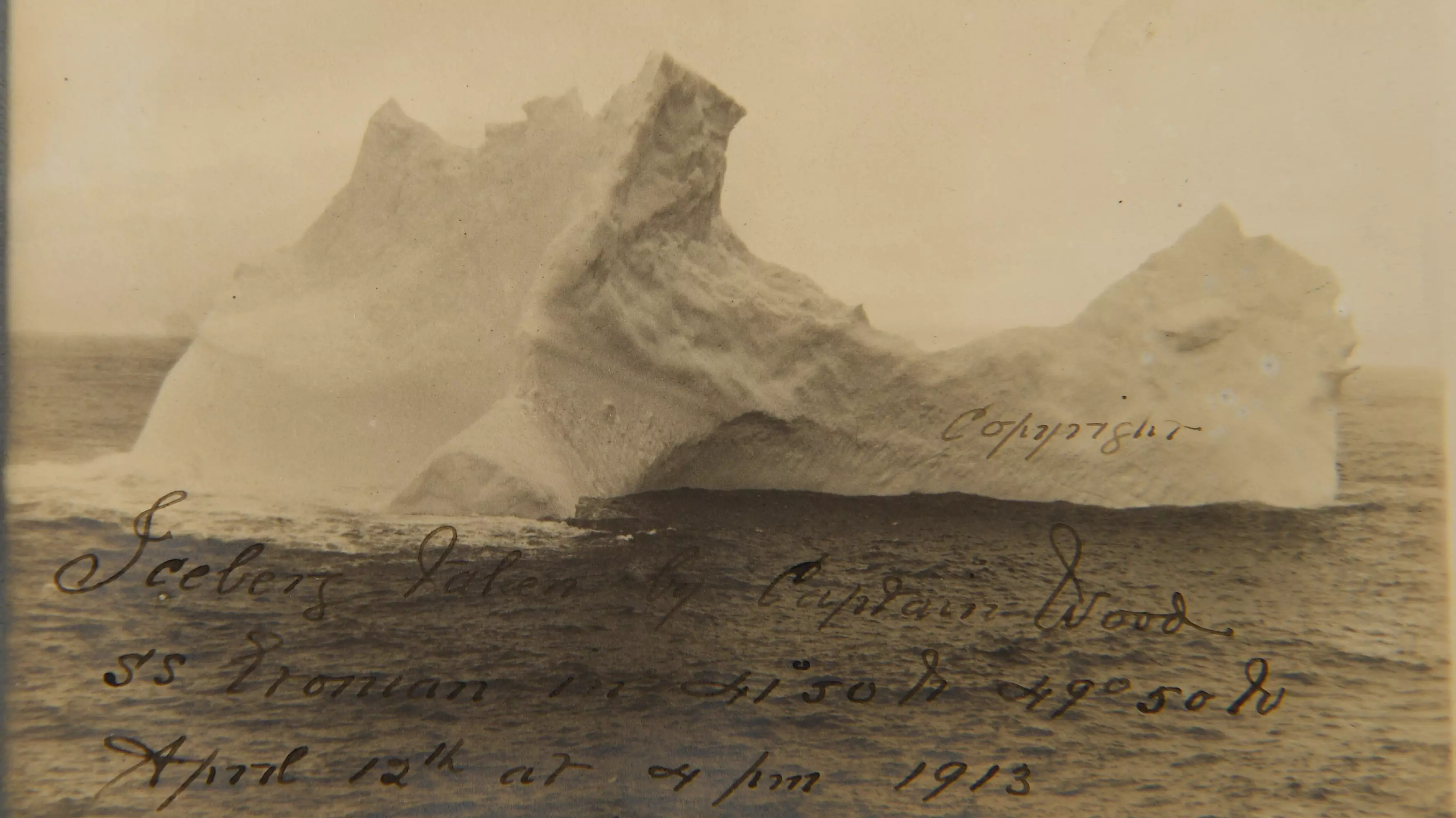 Photograph Of Iceberg 'Most Likely' To Have Sunk The Titanic Has Surfaced 108 Years Later