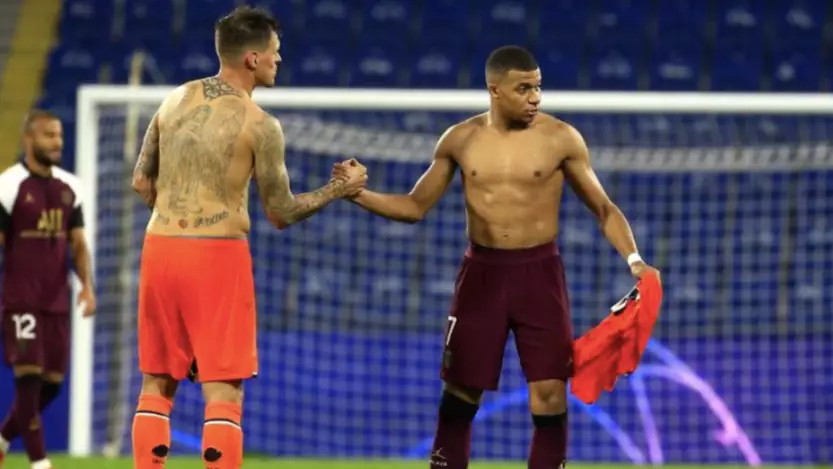 Liverpool Fans Think Kylian Mbappe Is Anfield Bound After He Swaps Shirts With Martin Skrtel