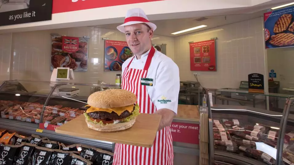 Morrisons' Massive 1lb Burger Looks Pretty Tasty... And So Does The Price Tag