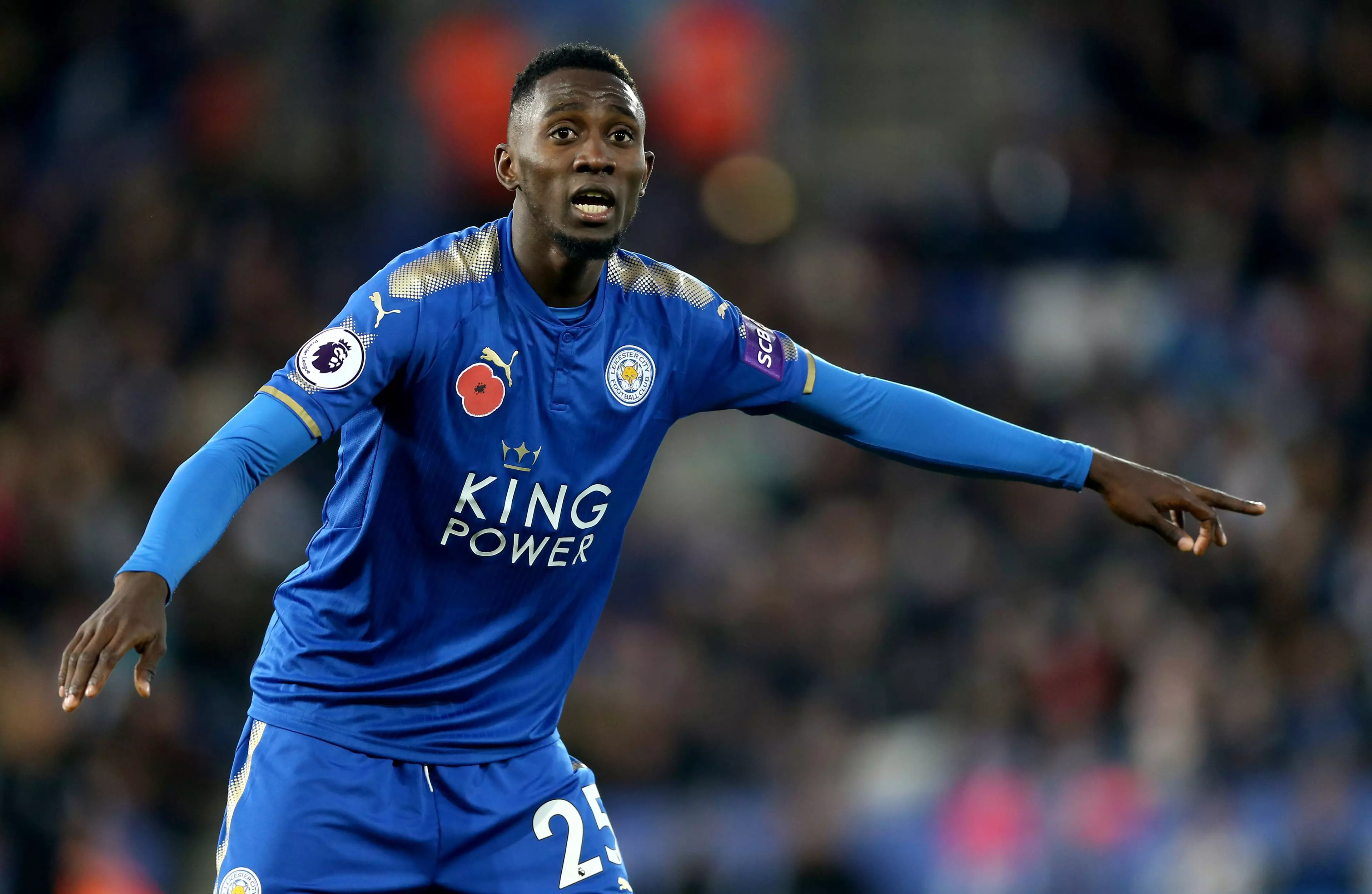 Ndidi in action for Leicester City. Image: PA