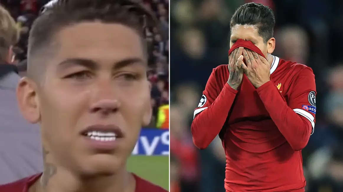Roberto Firmino Reveals That Liverpool Fans Made Him Cry Last Night