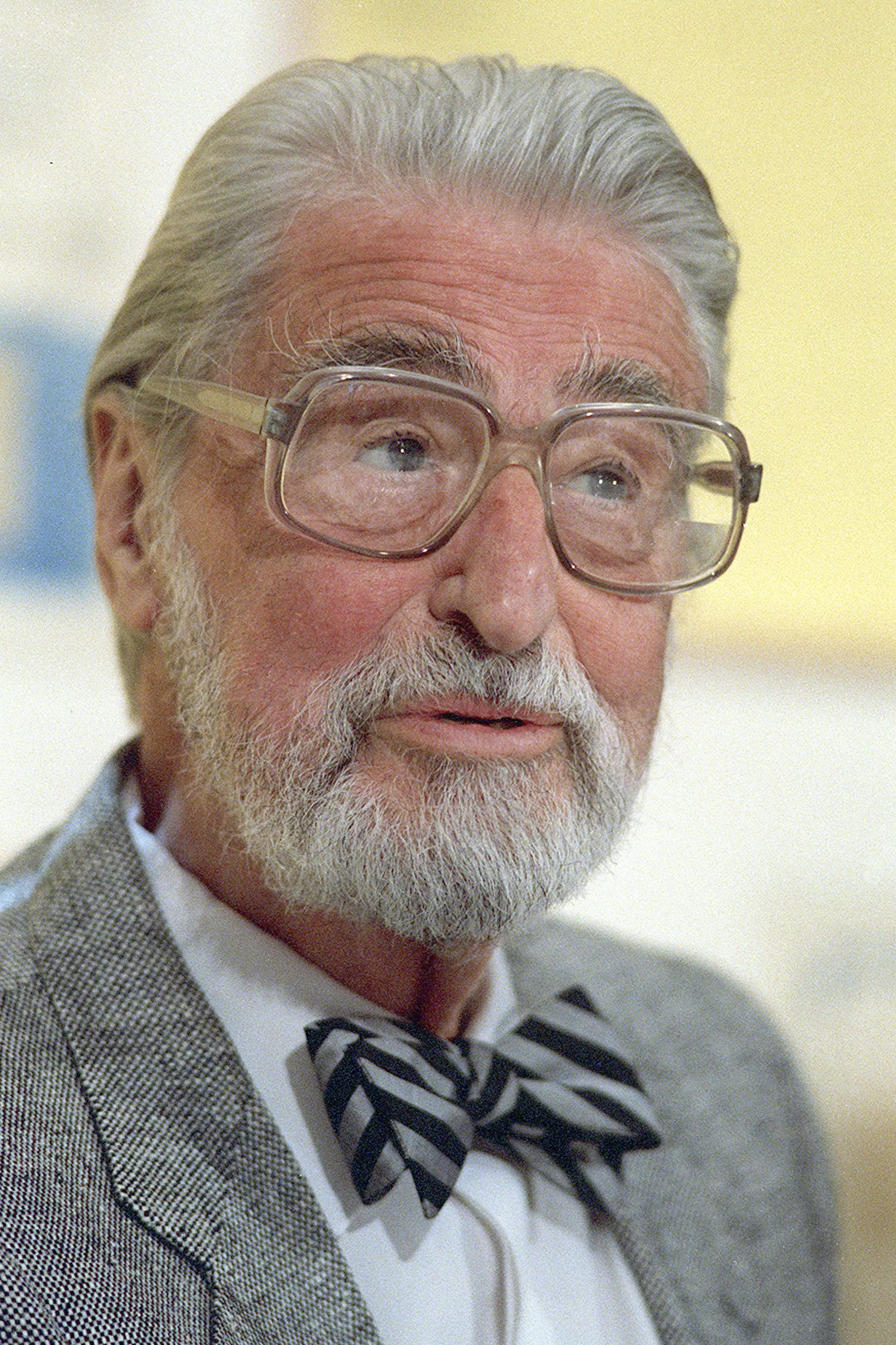 Dr. Seuss - pictured here in 1987 - passed away in 1991 (