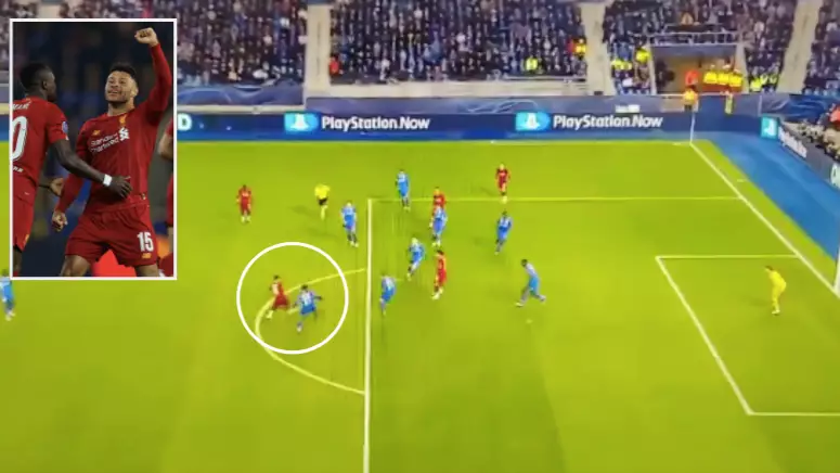Alex Oxlade-Chamberlain Scores Worldie For Liverpool In The Champions League
