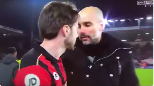 WATCH: Pep Guardiola Shows Real Class By Embracing Harry Arter