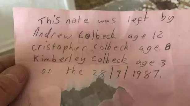 Woman Reunited With Secret Notes She And Her Siblings Wrote 30 Years Ago