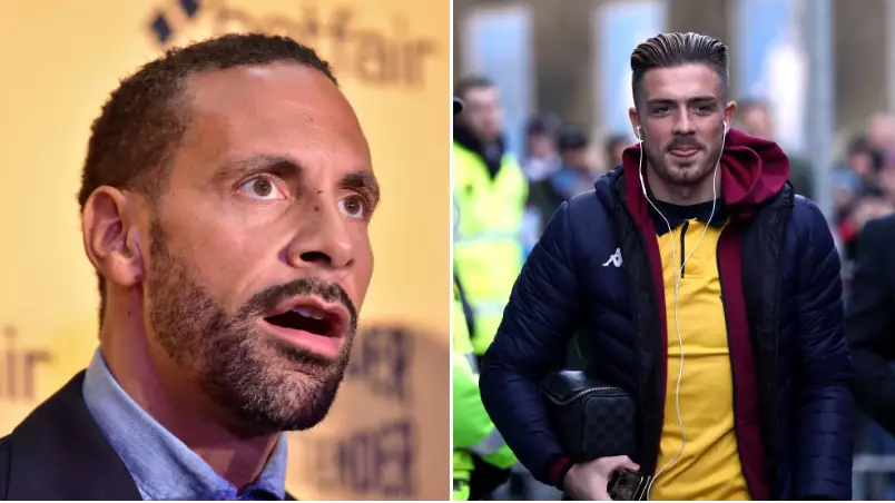 Rio Ferdinand Shocked By Man Utd Fan Who Says They Aren't 'Big Enough' To Sign Jack Grealish