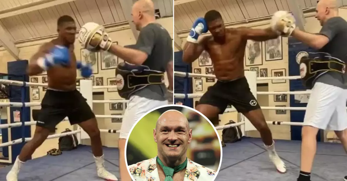 Anthony Joshua Mocked For Training Video As Fans Say Tyson Fury Will Destroy Him
