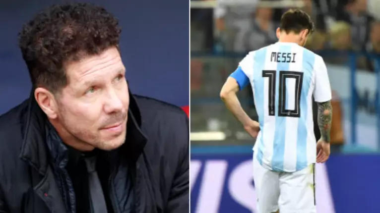 Diego Simeone's Leaked Rant About Lionel Messi Instantly Goes Viral