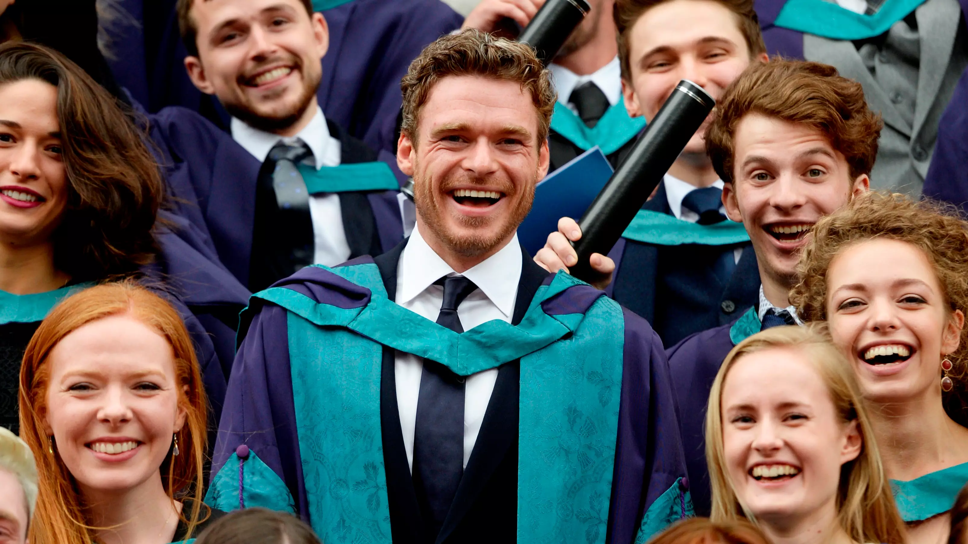 Game Of Thrones And Bodyguard Star Richard Madden Receives Honorary Doctorate 
