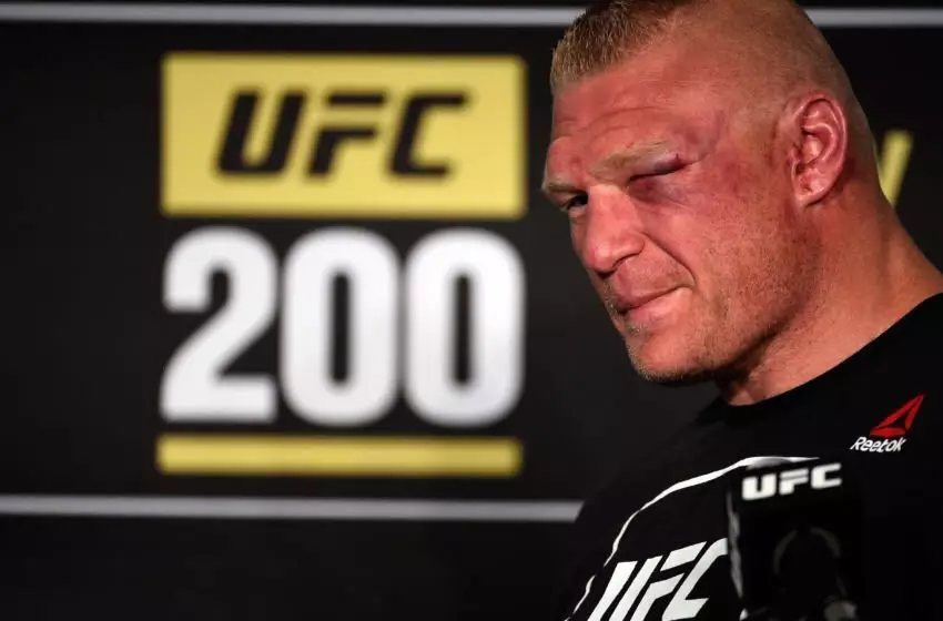 BREAKING: Brock Lesnar Fails Second Drug Test At UFC 200