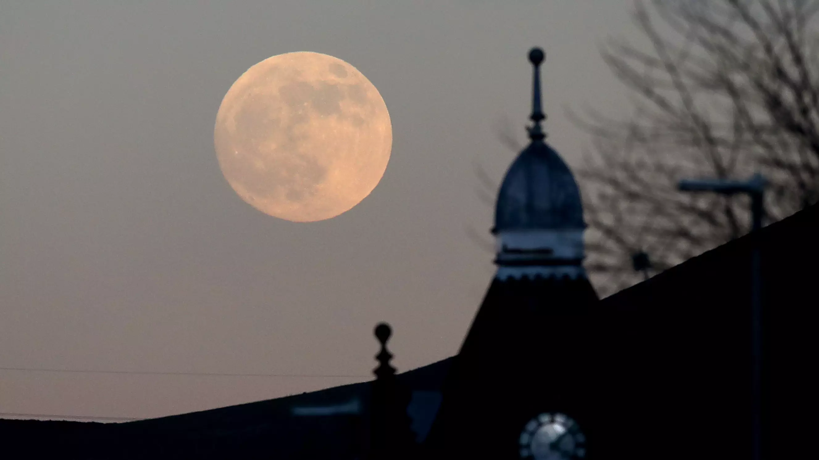 Pink Supermoon Visible In UK Tonight 