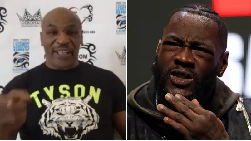 Mike Tyson Tells Deontay Wilder To "Get His Head Out Of His Butt" For Making Excuses 