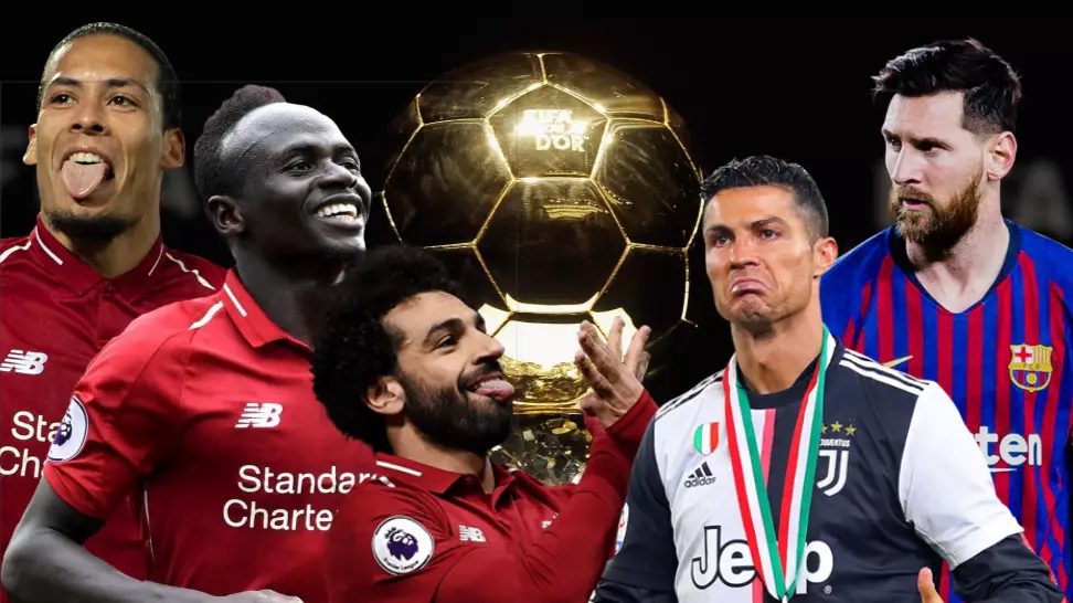Van Dijk, Mane And Salah Are More Likely To Win The Ballon d'Or Than Ronaldo